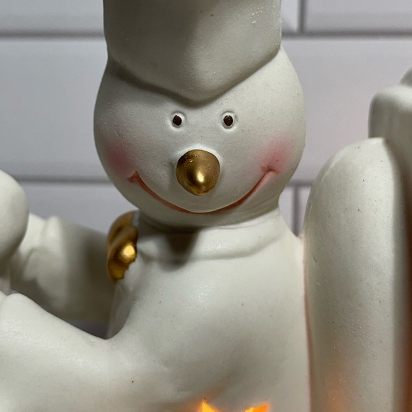 Porcelain Snow Cone Cart Nightlight - Picture 3 of 9